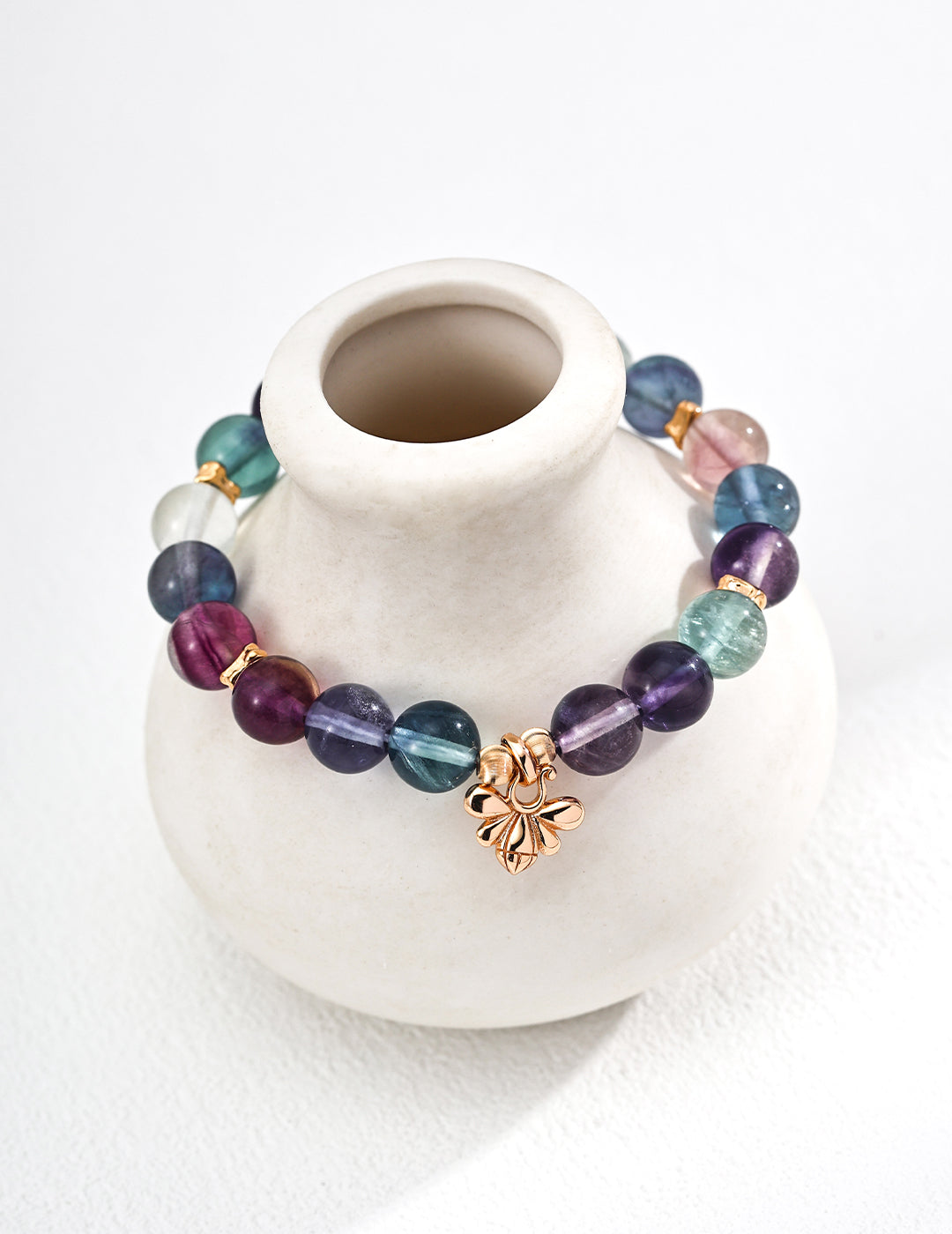 102481 S925 Silver Fashion Multi-Colored Cubic Zirconia Bracelet