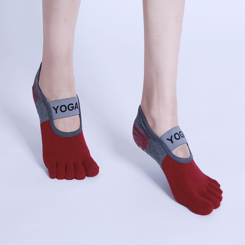 Pilates Toe Socks — Fashion Non-Slip Women's