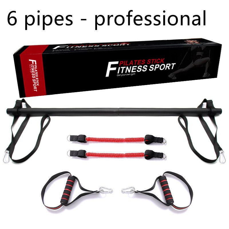Pilates Bar Kit with Resistance Bands — Home Gym Workout Bar