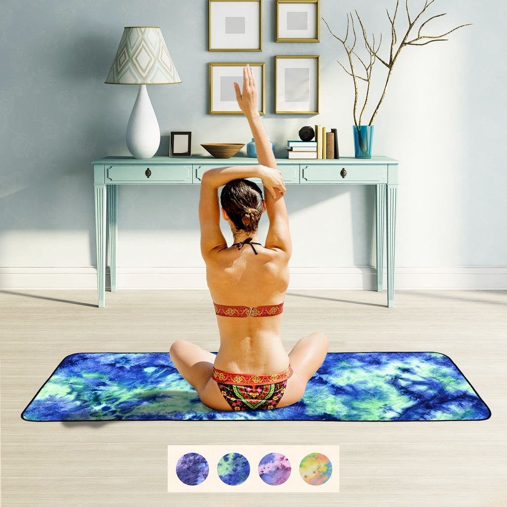 Microfiber Non-Slip Yoga Mat Towel