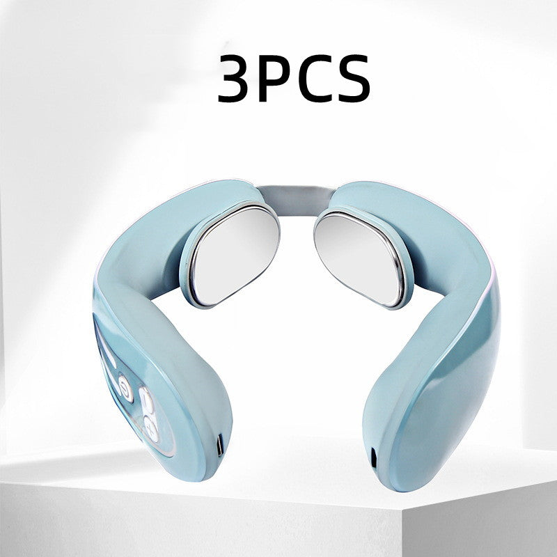 EMS Neck Lymphatic Massager — Acupoint Relief Device