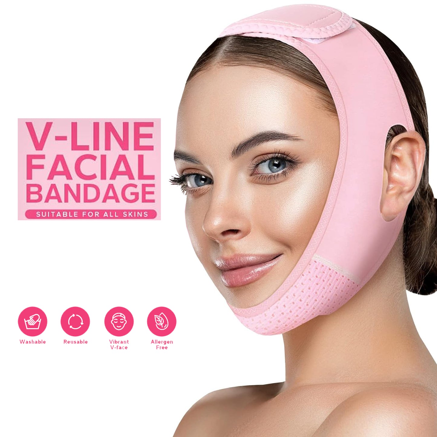 V-Line Lifting Face Mask — Double Chin Reducer
