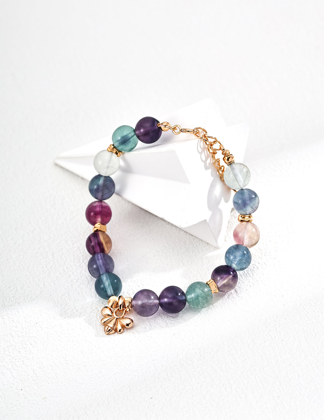 102481 S925 Silver Fashion Multi-Colored Cubic Zirconia Bracelet