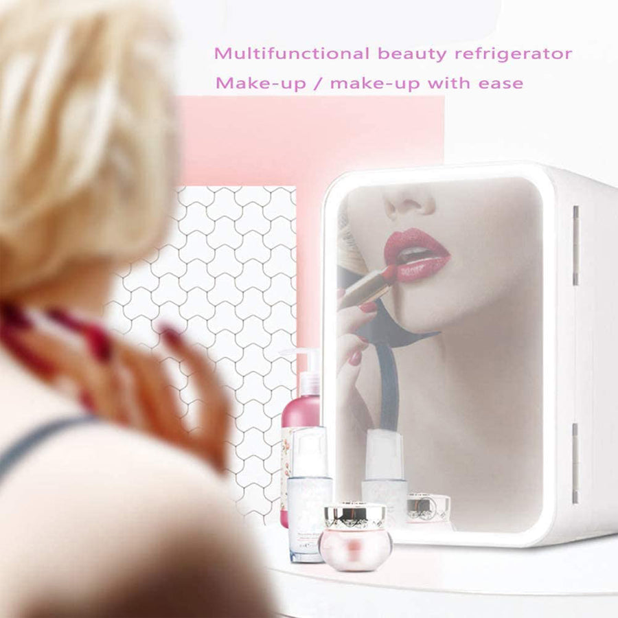 Mini Cosmetic Fridge — Portable Skincare Refrigerator