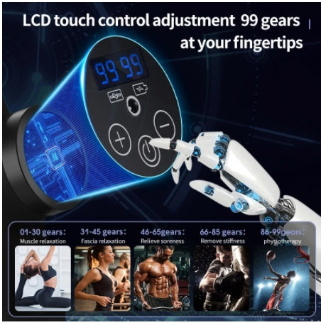 Vibrating Fitness Bar — Body Massage & Workout
