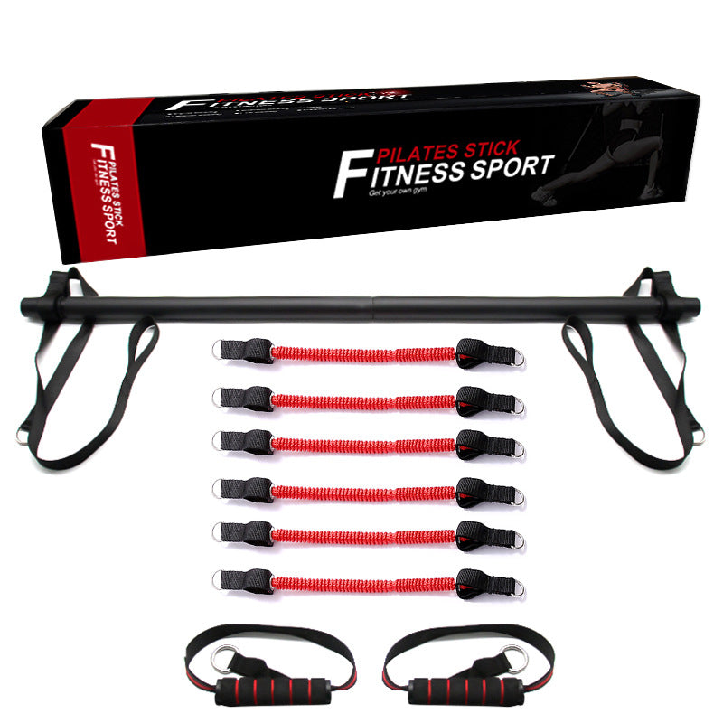 Pilates Bar Kit with Resistance Bands — Home Gym Workout Bar