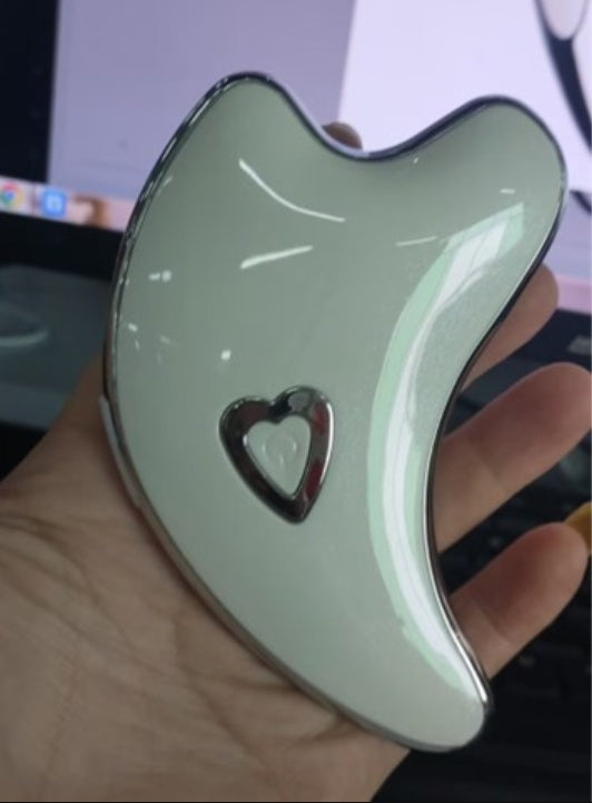LED Gua Sha Facial Massager — Microcurrent EMS Face Lifting