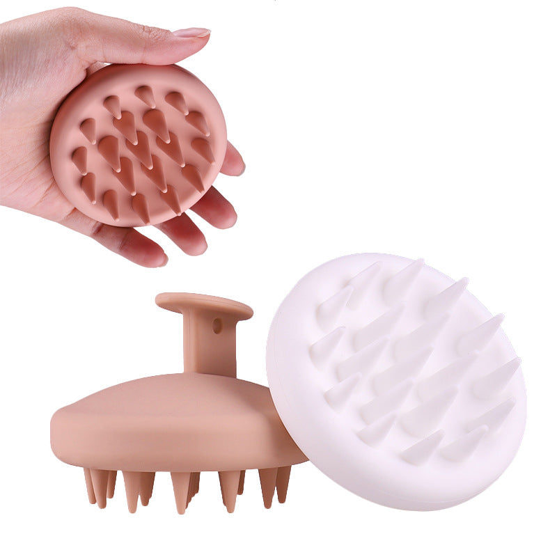 Silicone Scalp Massage Brush — Hair Wash Tool