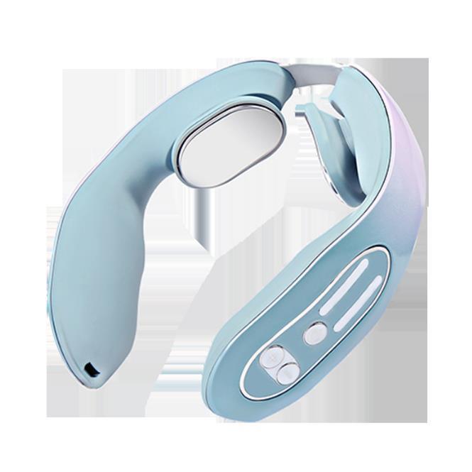EMS Neck Lymphatic Massager — Acupoint Relief Device
