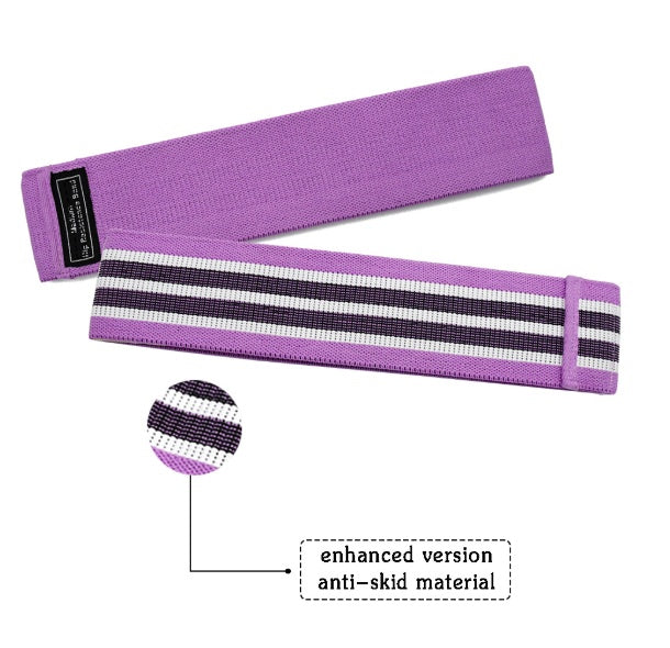 Fabric Booty Resistance Bands 3-Pack