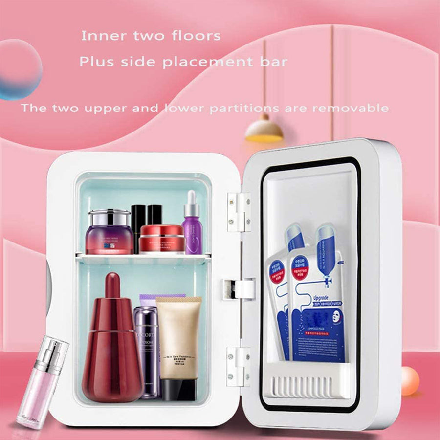 Mini Cosmetic Fridge — Portable Skincare Refrigerator