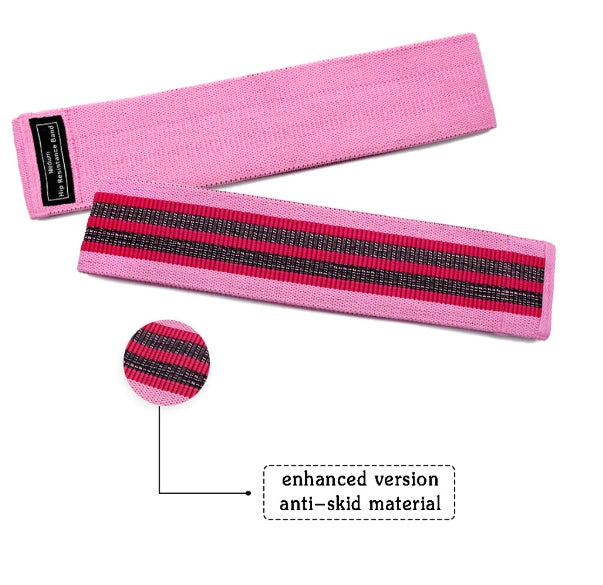 Fabric Booty Resistance Bands 3-Pack