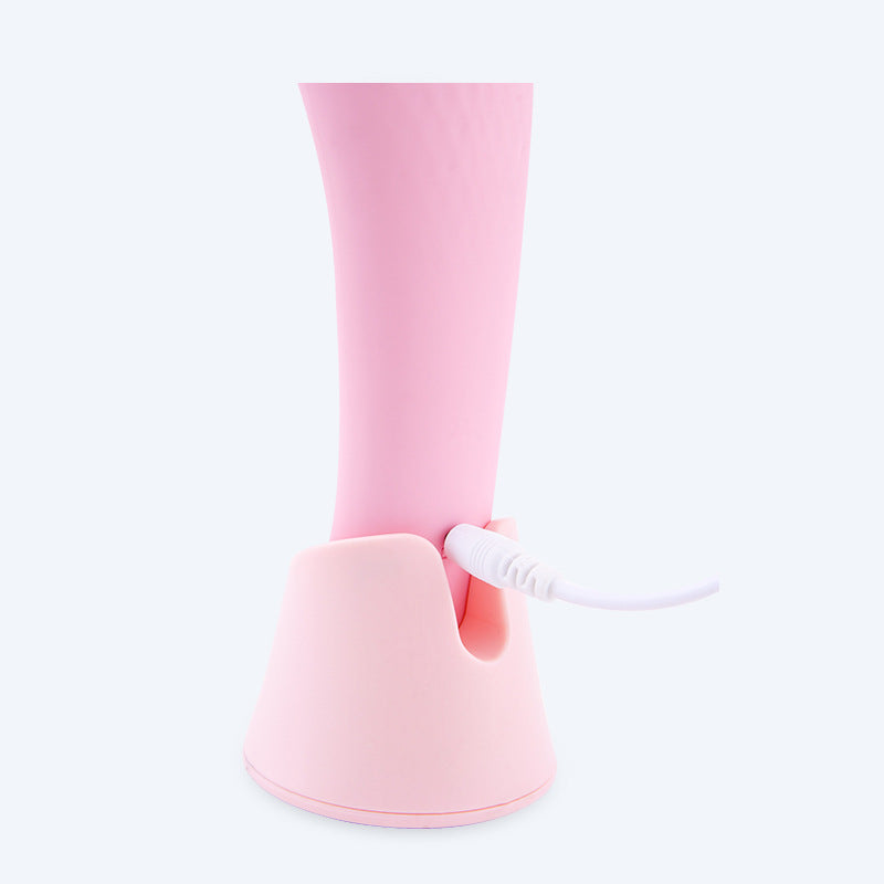 Silicone Electric Facial Cleansing Brush — Vibration & Heating