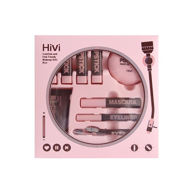 Lipstick & Powder Beauty Gift Bundle