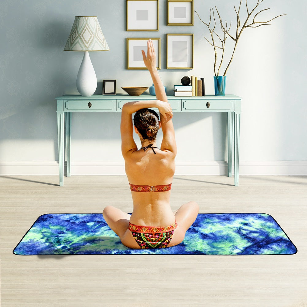 Microfiber Non-Slip Yoga Mat Towel