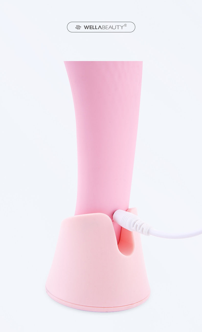 Silicone Electric Facial Cleansing Brush — Vibration & Heating