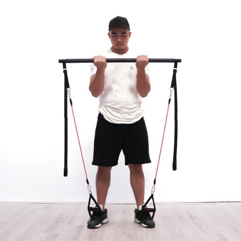 Pilates Bar Kit with Resistance Bands — Home Gym Workout Bar