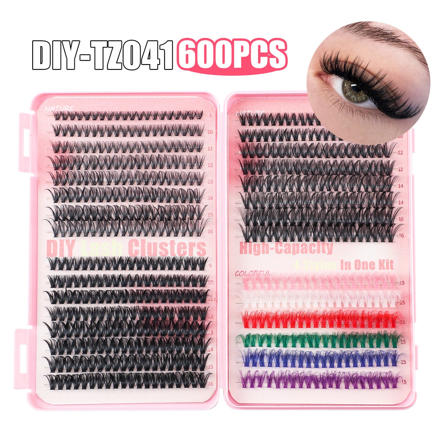 DIY Natural Volume Lash Extension Kit