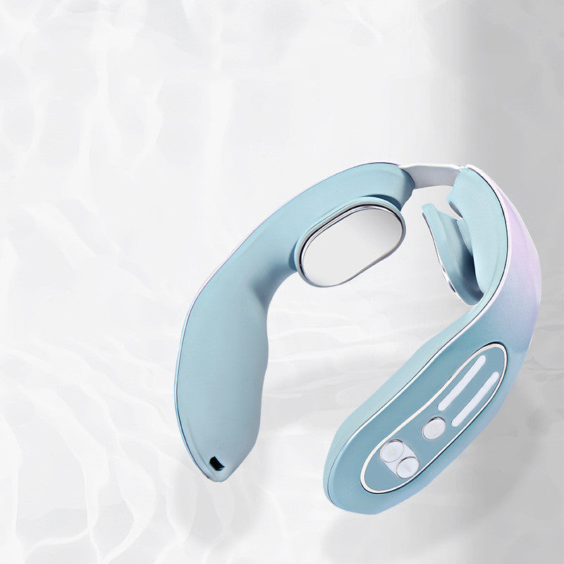 EMS Neck Lymphatic Massager — Acupoint Relief Device