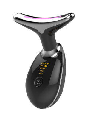 EMS Thermal Neck Massager — Microcurrent LED Lifting & Tightening