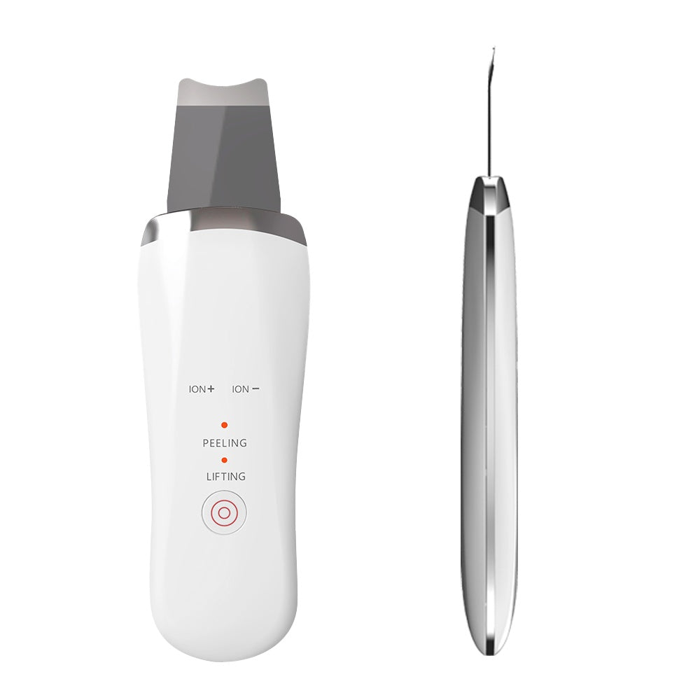 Ultrasonic Skin Scrubber — Electric Face Spatula