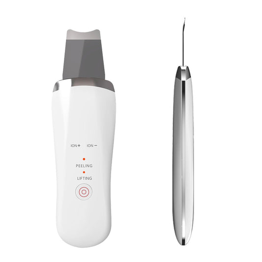 Ultrasonic Skin Scrubber — Electric Face Spatula
