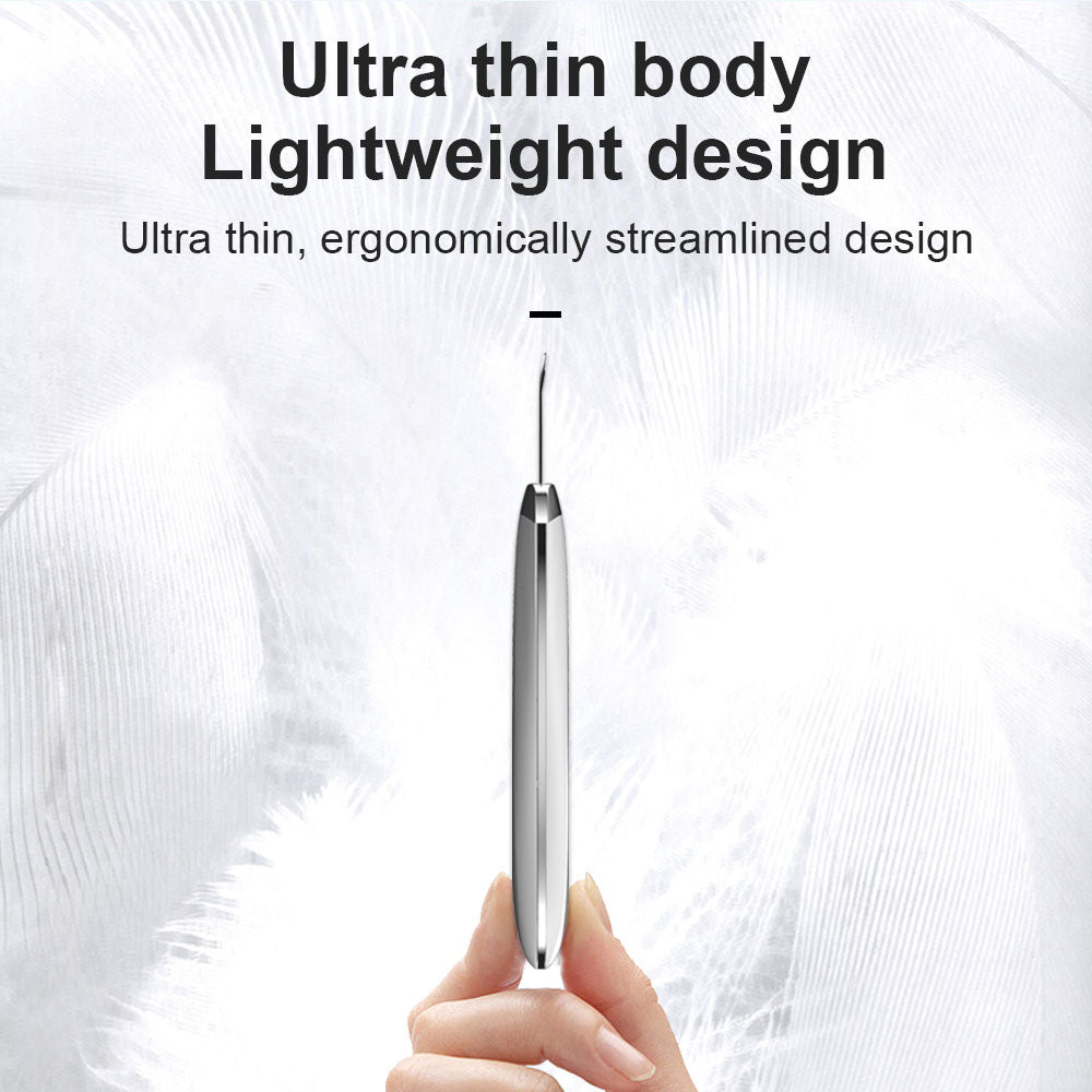 Ultrasonic Skin Scrubber — Electric Face Spatula