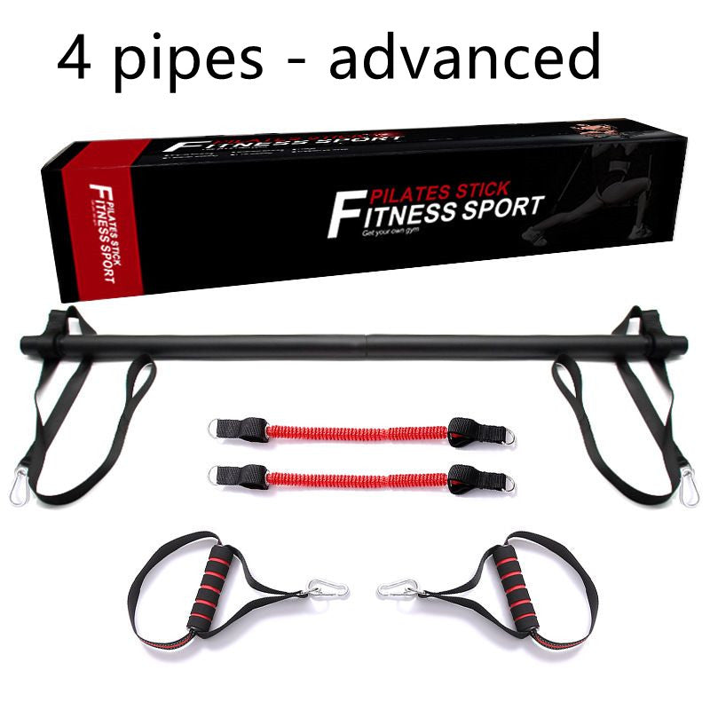 Pilates Bar Kit with Resistance Bands — Home Gym Workout Bar