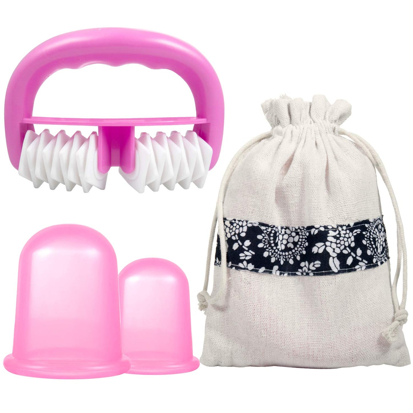 Silicone Cupping & Massage Wheel Set
