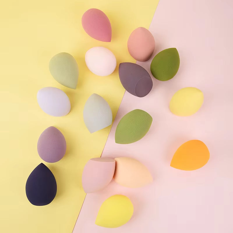 Makeup Sponge Blender Set — Foundation & Powder Puff