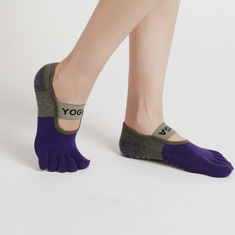 Pilates Toe Socks — Fashion Non-Slip Women's