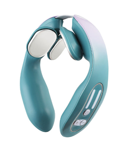 EMS Neck Lymphatic Massager — Acupoint Relief Device