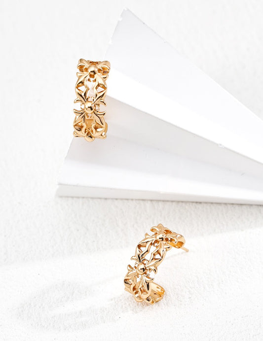 Golden Bloom Earrings