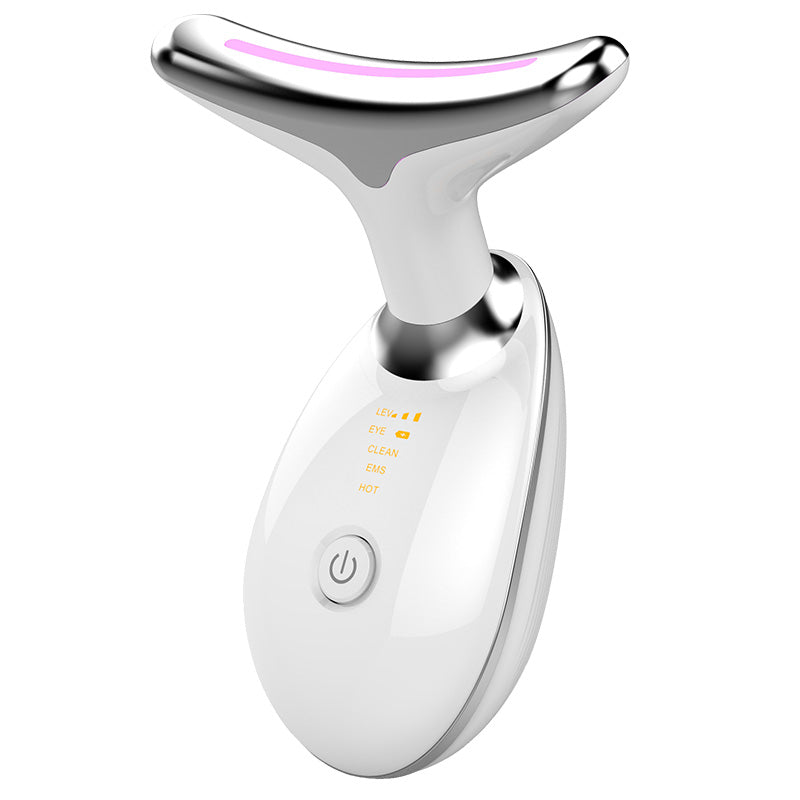 EMS Thermal Neck Massager — Microcurrent LED Lifting & Tightening