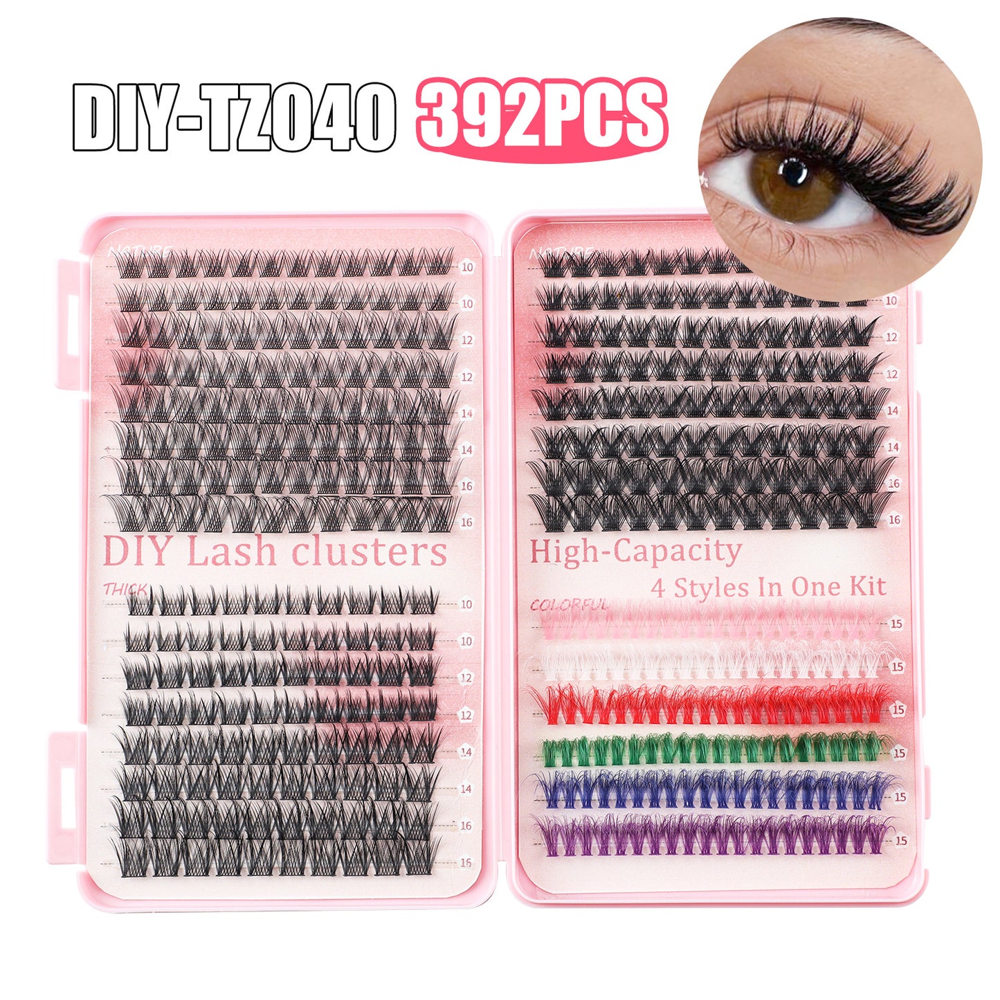 DIY Natural Volume Lash Extension Kit
