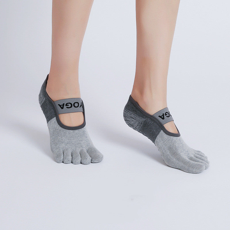 Pilates Toe Socks — Fashion Non-Slip Women's