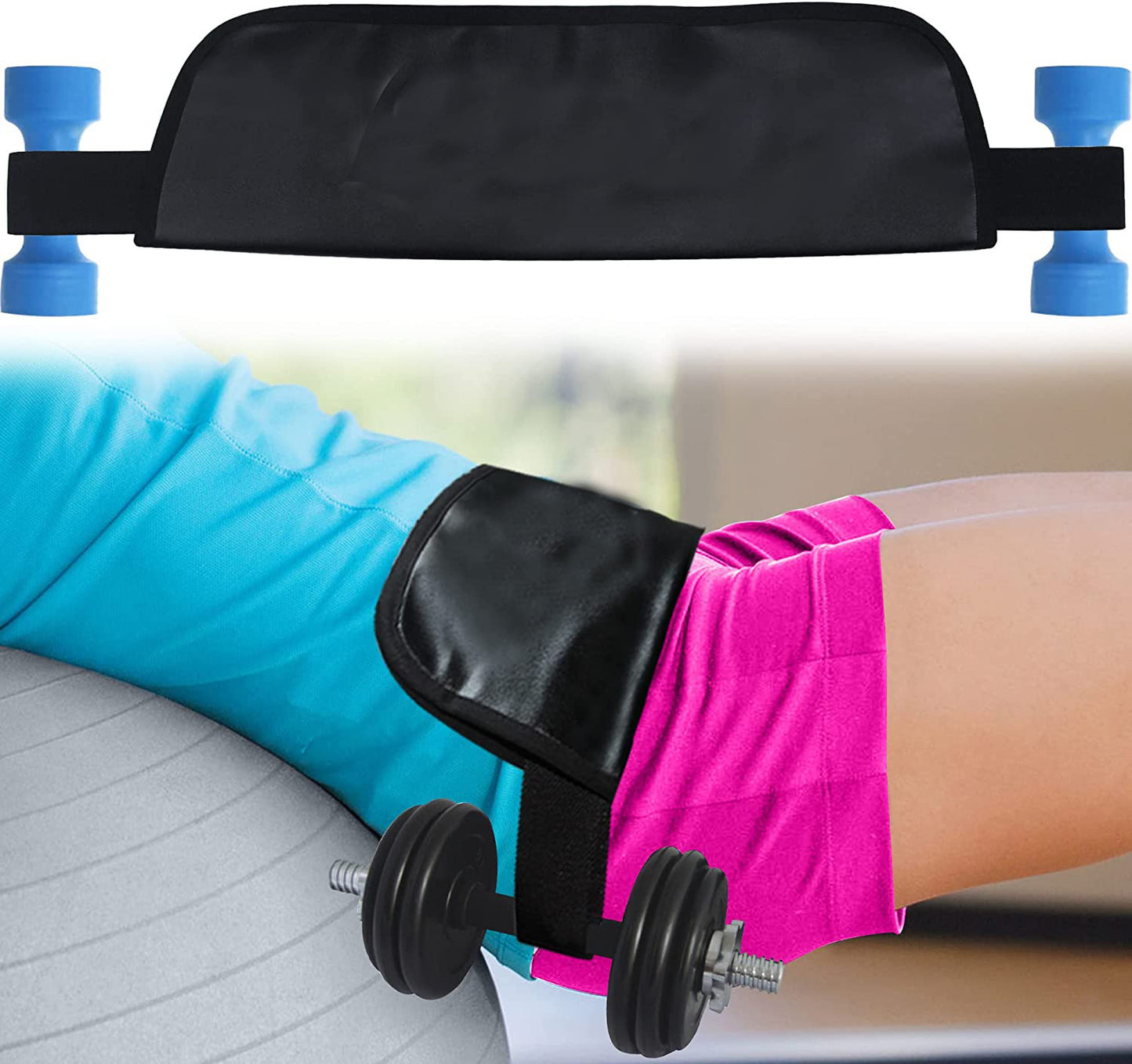 Hip Thrust Belt — Glute Bridge Barbell Pad