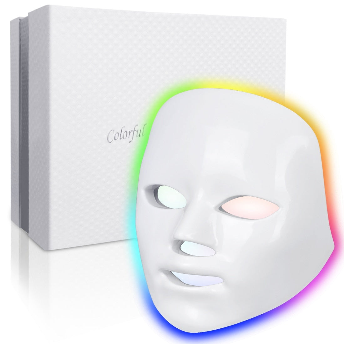 7 Color LED Face Mask — Photon Rejuvenation & Whitening Therapy