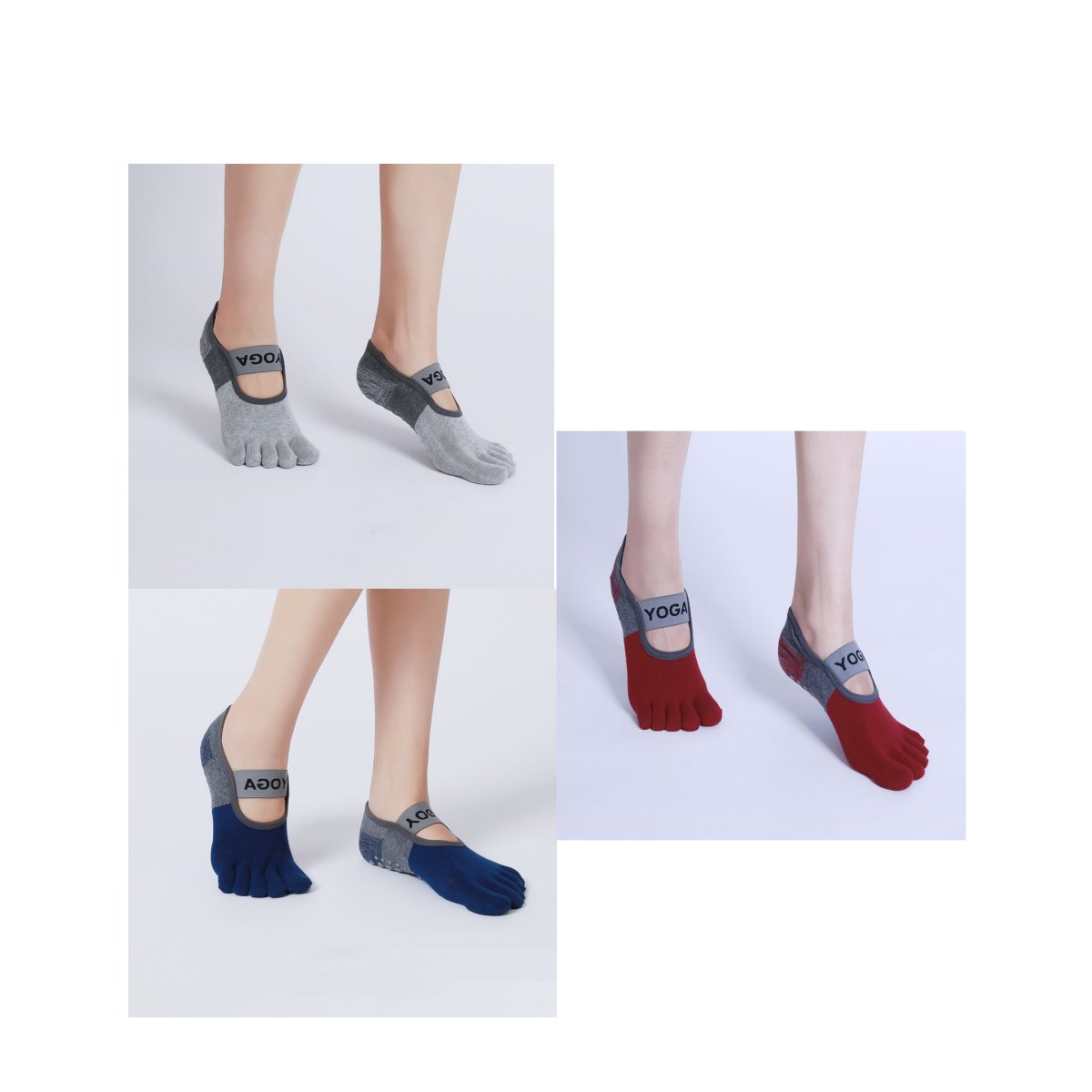 Pilates Toe Socks — Fashion Non-Slip Women's