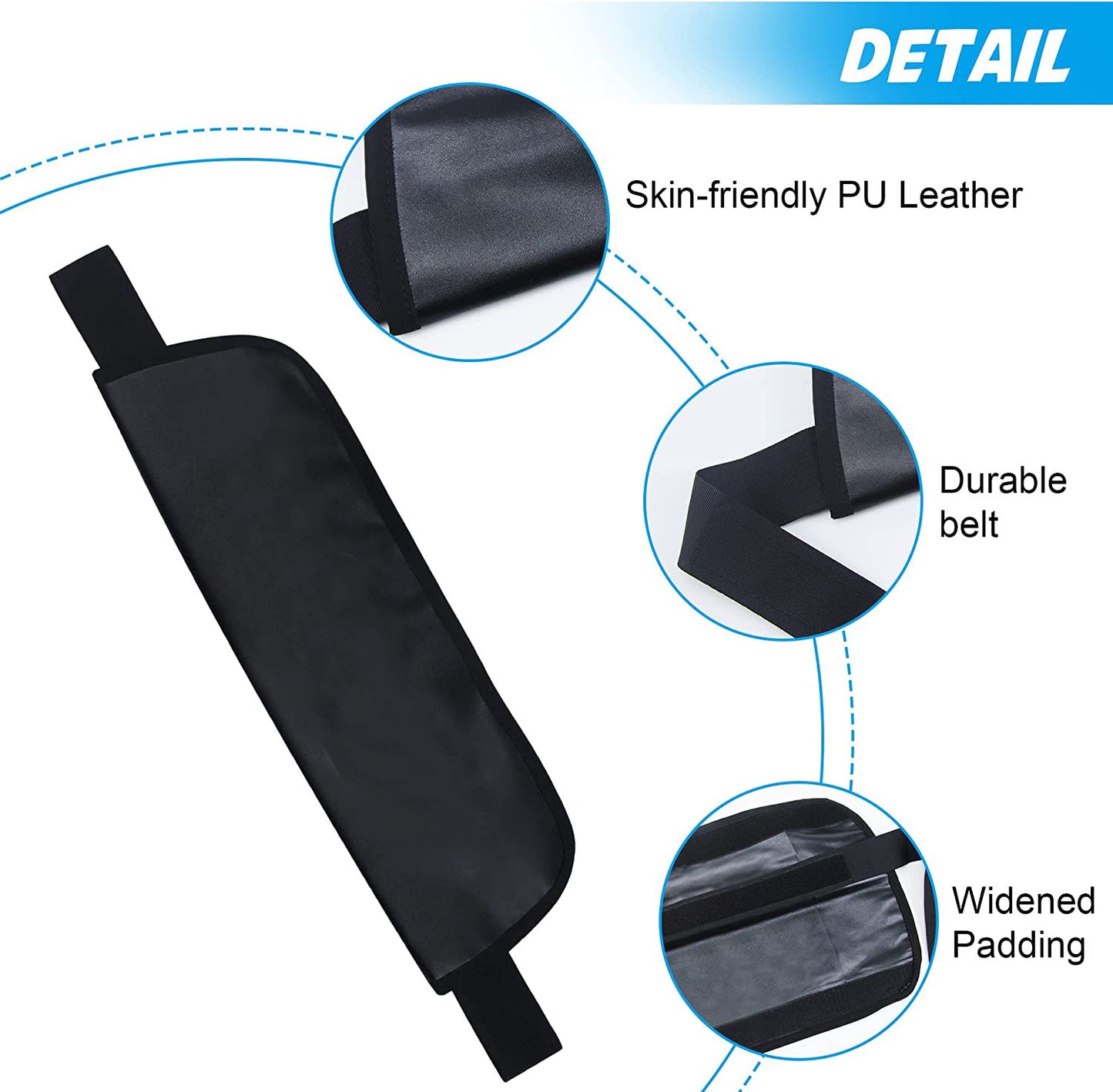 Hip Thrust Belt — Glute Bridge Barbell Pad