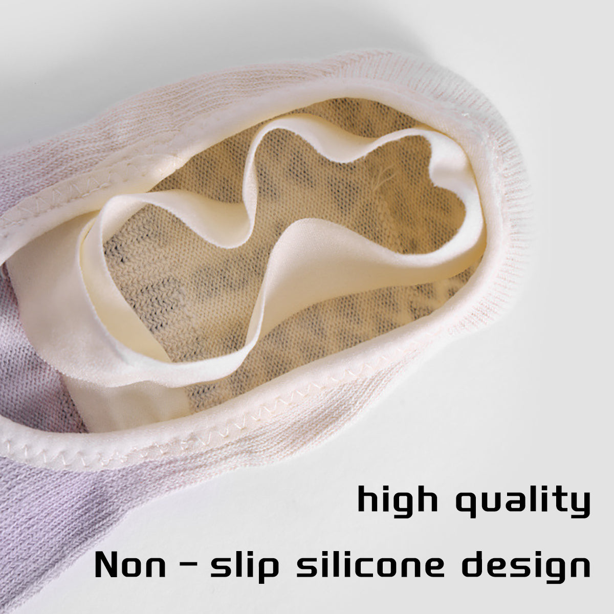 Non-Slip Pilates Grip Socks — Full Toe Yoga Barre Socks (3 Pairs)