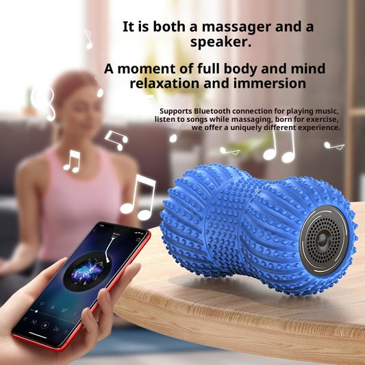 Vibrating Peanut Massage Roller — Electric Foam Roller