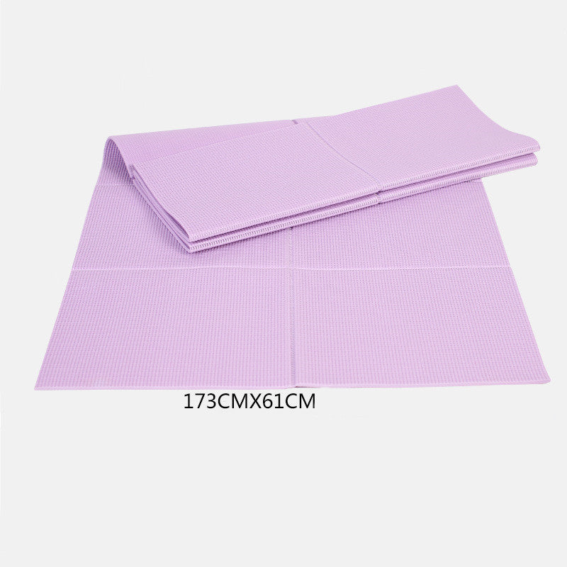 Foldable Travel Yoga Mat — Portable & Lightweight