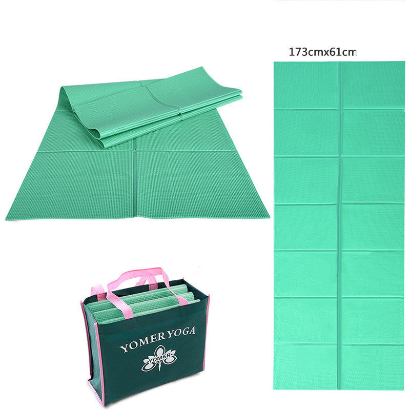 Foldable Travel Yoga Mat — Portable & Lightweight