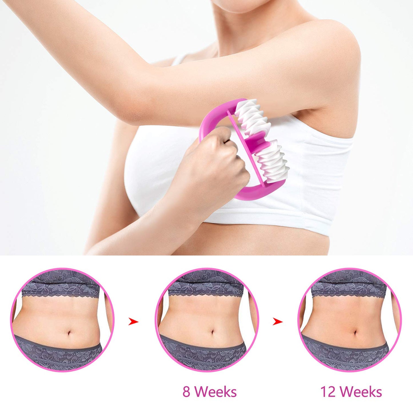 Silicone Cupping & Massage Wheel Set