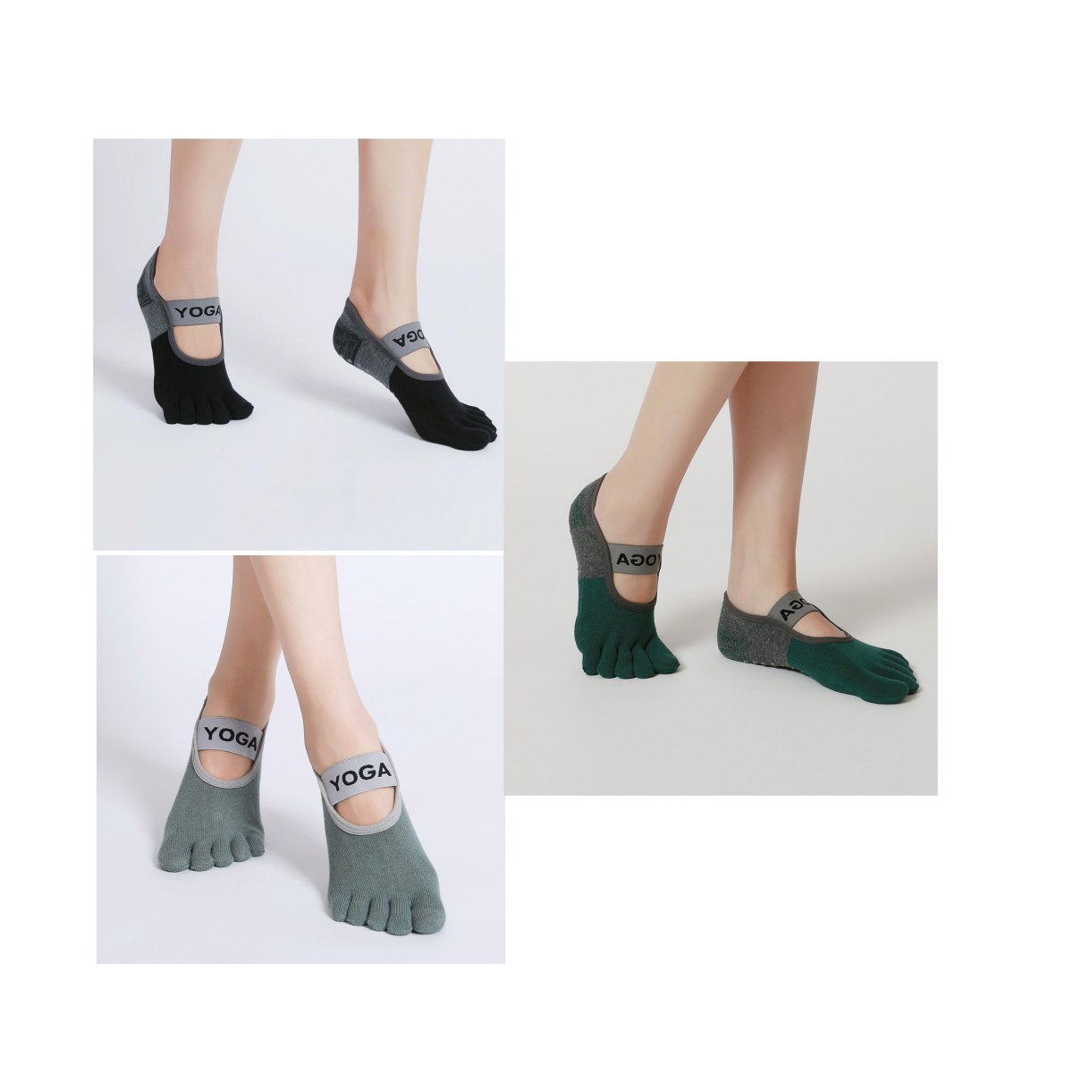 Pilates Toe Socks — Fashion Non-Slip Women's