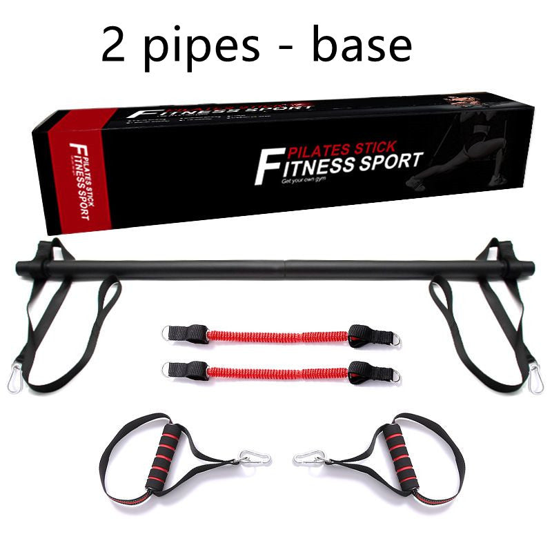Pilates Bar Kit with Resistance Bands — Home Gym Workout Bar