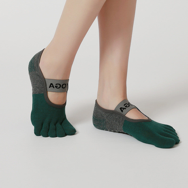 Pilates Toe Socks — Fashion Non-Slip Women's